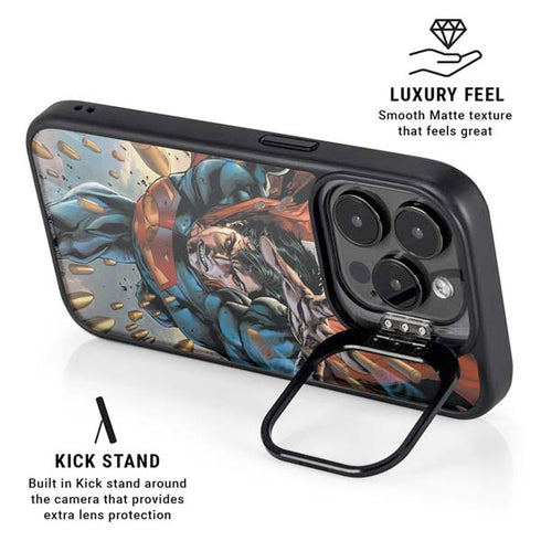 DC Comics Superman Adventures of Superman #3 Art by Stephen Segovia iPhone 14 Pro Kickstand Case